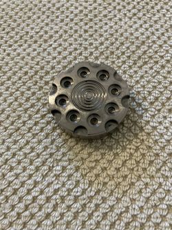 Solid Titanium Worry Coin