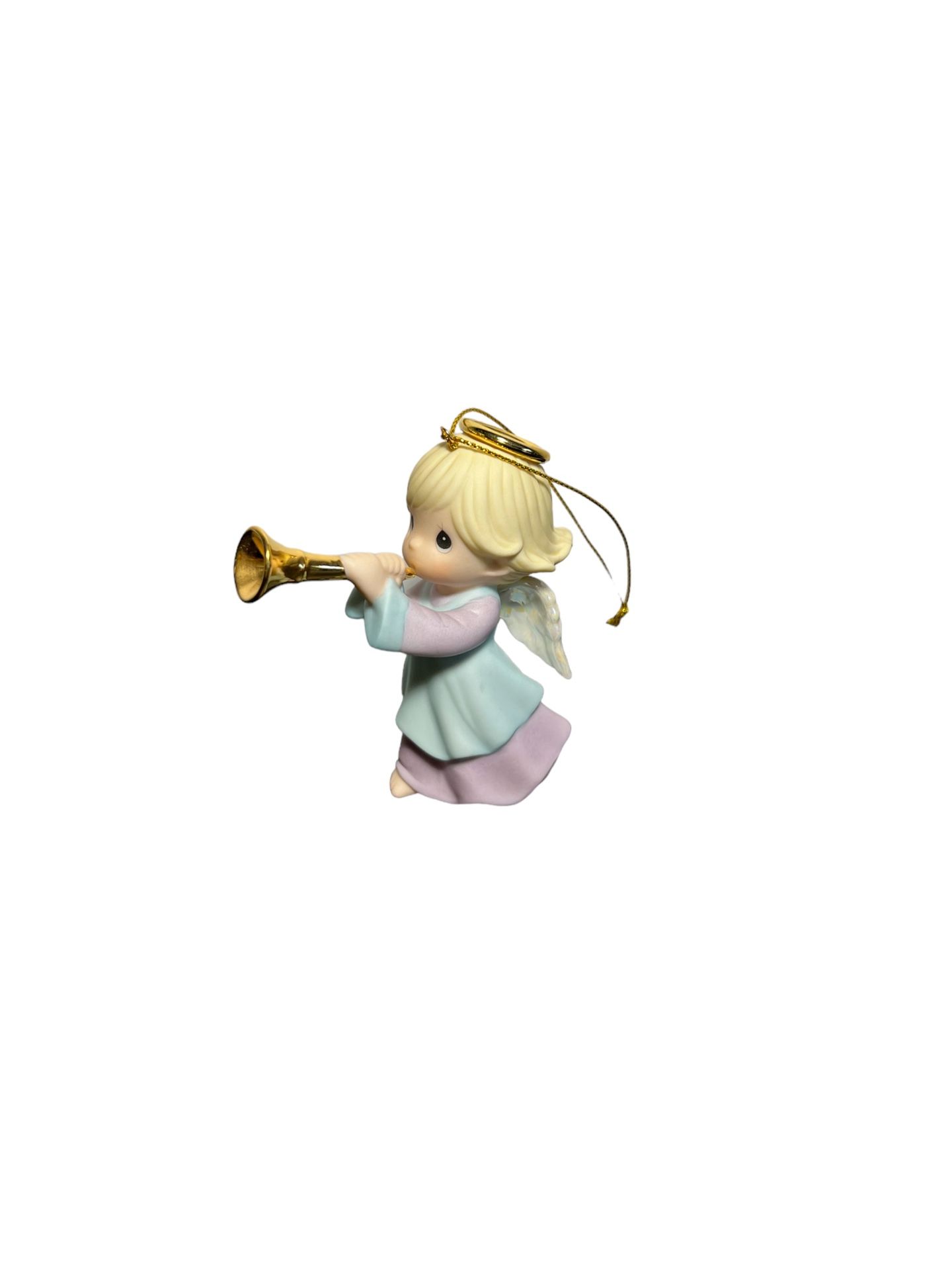 Precious Moments 910066 Trumpet Angel Ornament