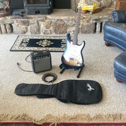 Electric Guitar Fender Squire Strat