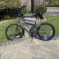 Fugitive Blue Bmx Bike