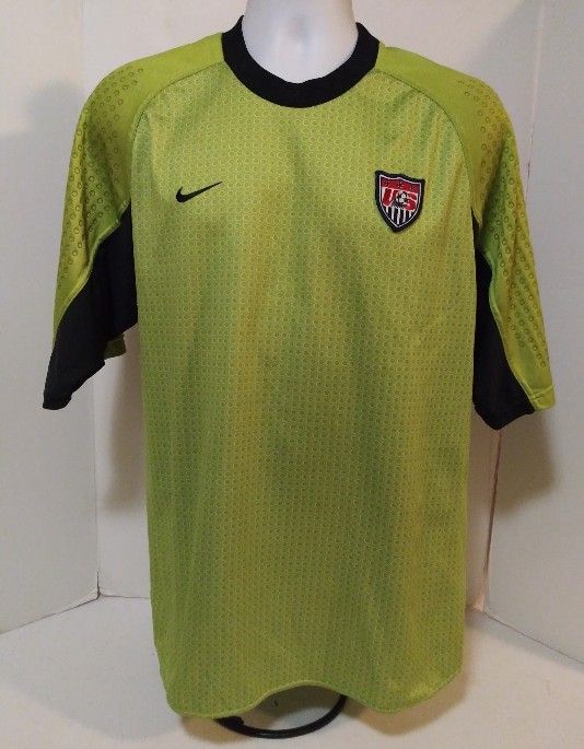 Nike USMNT USA Goalkeeper Authentic Soccer Jersey Men's Size XL
