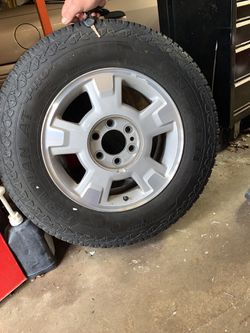17” tires w rim