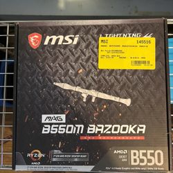 (can negotiate)MSI MAG B550 BAZOOKA motherboard 