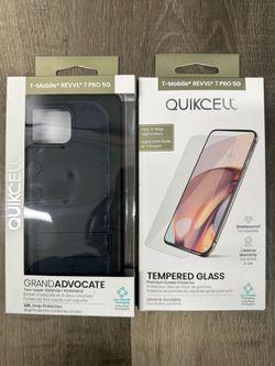 T-Mobile Revvl 7 Pro 5g Case and Tempered Glass