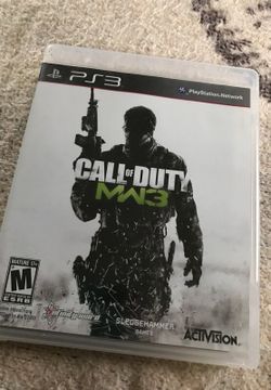 PS3 Call of Duty MW3