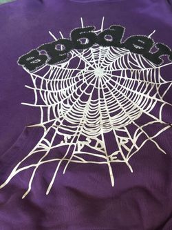 purple spider hoodie