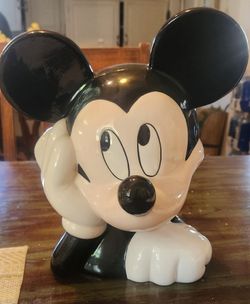 Antique Mickey Cookie Jar