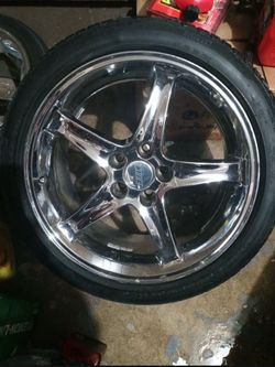 18 inch rims & tires