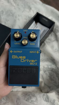 Boss BD 2 Blues Driver Guitar Effects Pedal New