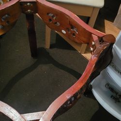 Marble Wood Coffee Table 