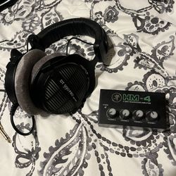 DT 990 Pro 250ohm + Headphone Amp
