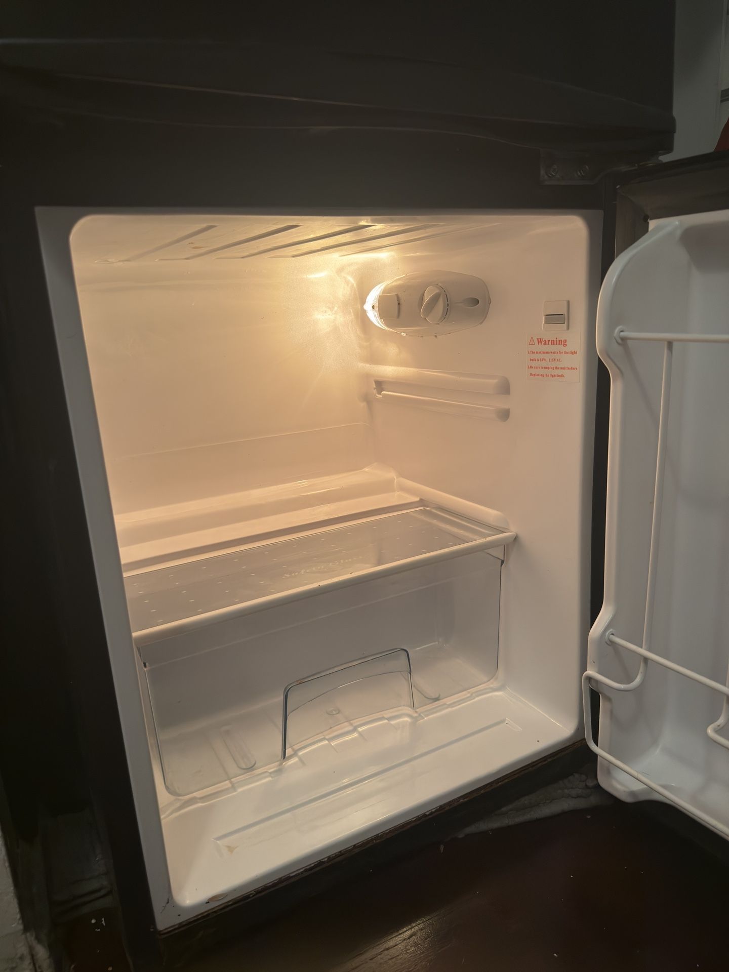 Mini Fridge + Microwave Combo