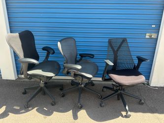Herman miller Sayl / Aeron Remastered/Mirra 2 office chairs