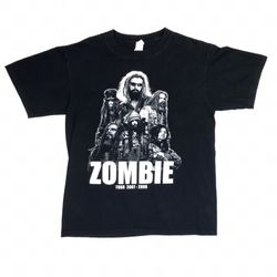 Rob Zombie Tour 2007-2008 20 Years of Zombie Shirt