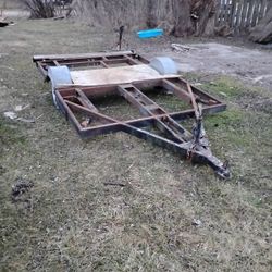 Trailer As Is Good Good Frame Will Go Down Road