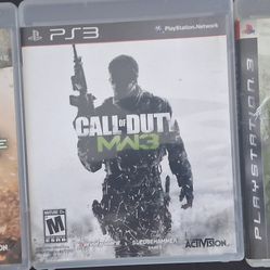 PS3 Call Of Duty "Modern Warfare" 3 Game Lot~ 2-3-4