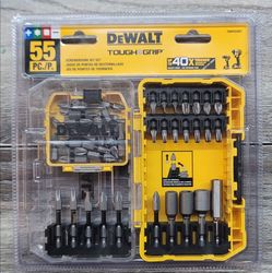 DEWALT Tough Grip 55-Piece Screwdriving Bit Set