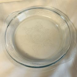 Fire King©️ Blue Philbe Glass Lid / Cover