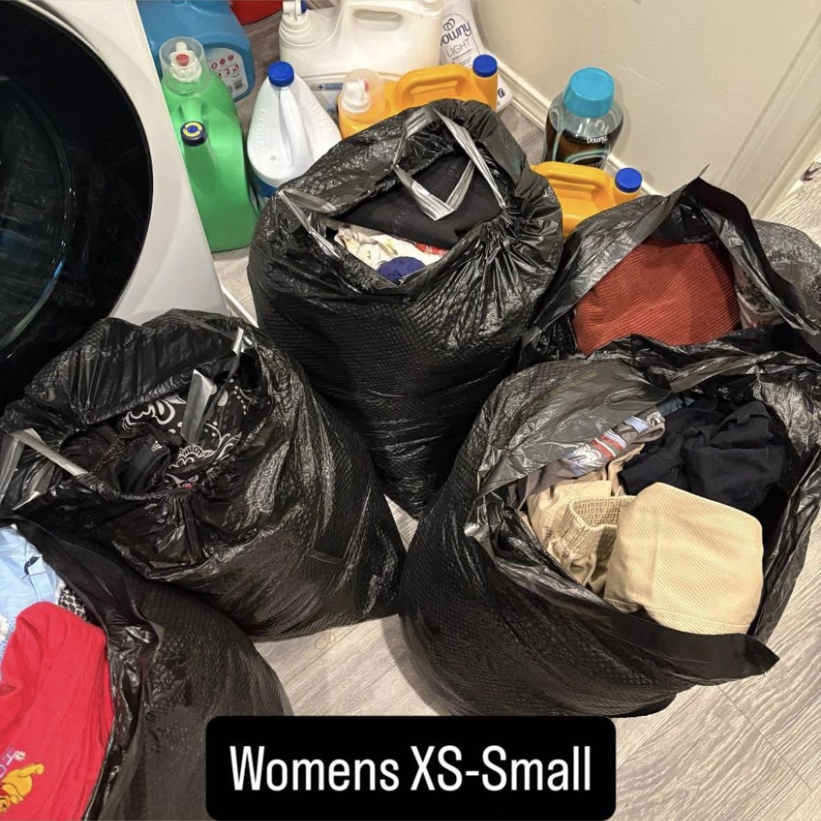 xs-small clothing closet clean out