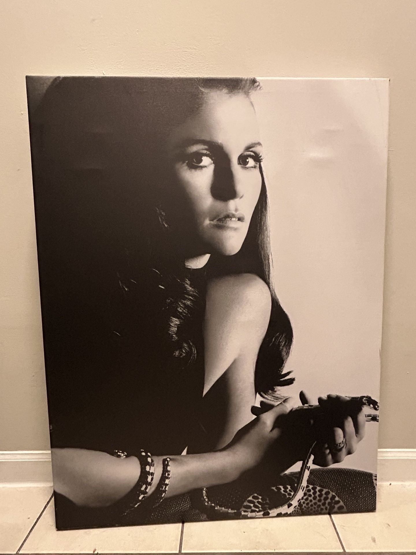 “Principessa di Genzano by Henry Clarke” featuring a woman holding a snake
