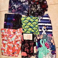 Disney Lularoe Womens Leggings Princess Toy Story Pooh Micky one size S M L XL $8. 2 for $15. West boca raton pick up 33328