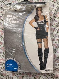 Sultry Swat Officer Costume (M/L 8-12)