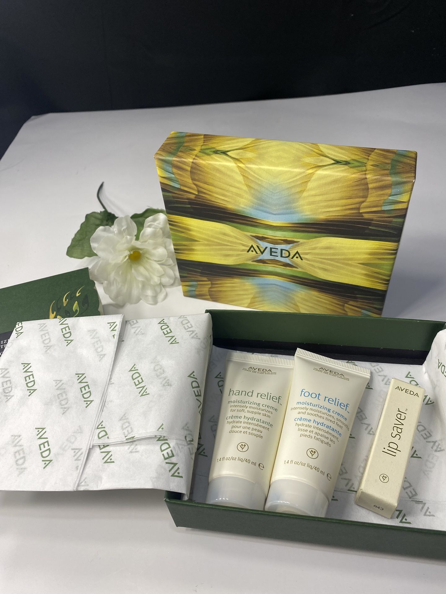 Aveda Moisturizing Travel Trio - Lip Saver, Hand and Foot Moisturizing