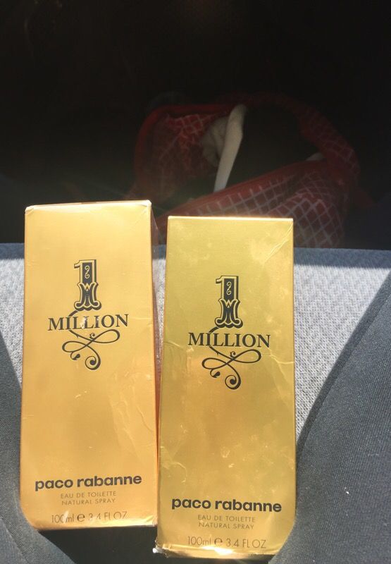 Million dollar gold bar cologne