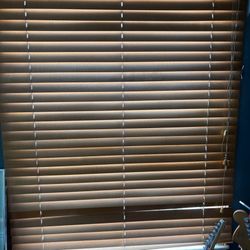 4 Wooden Window Blinds – 55” x 44.4”