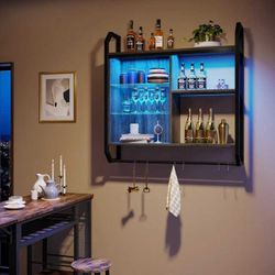 Led Gaming Floating Shelves 