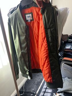 Olive Green bomber Jacket