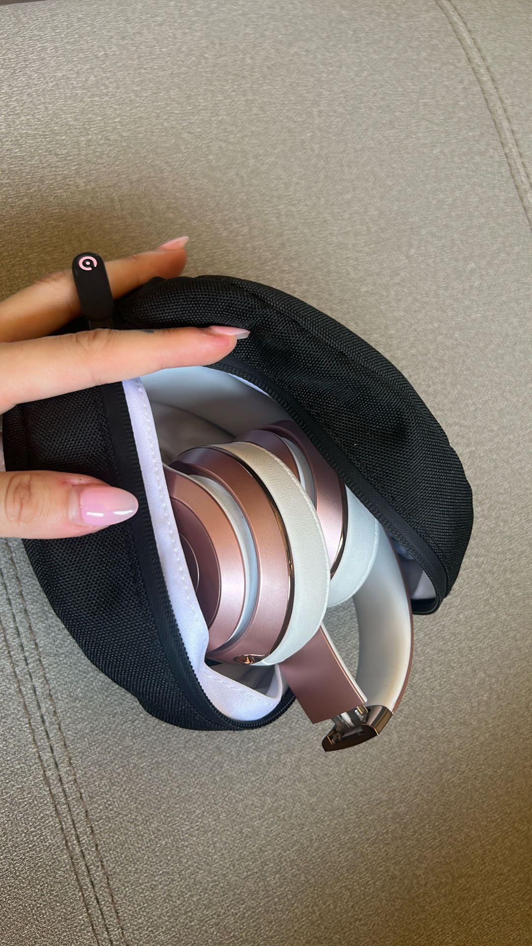 Pink Beats Headphones