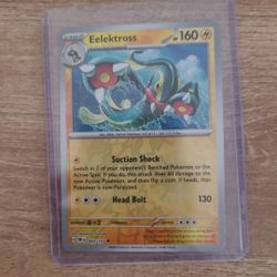 Eelektross Pokemon Card