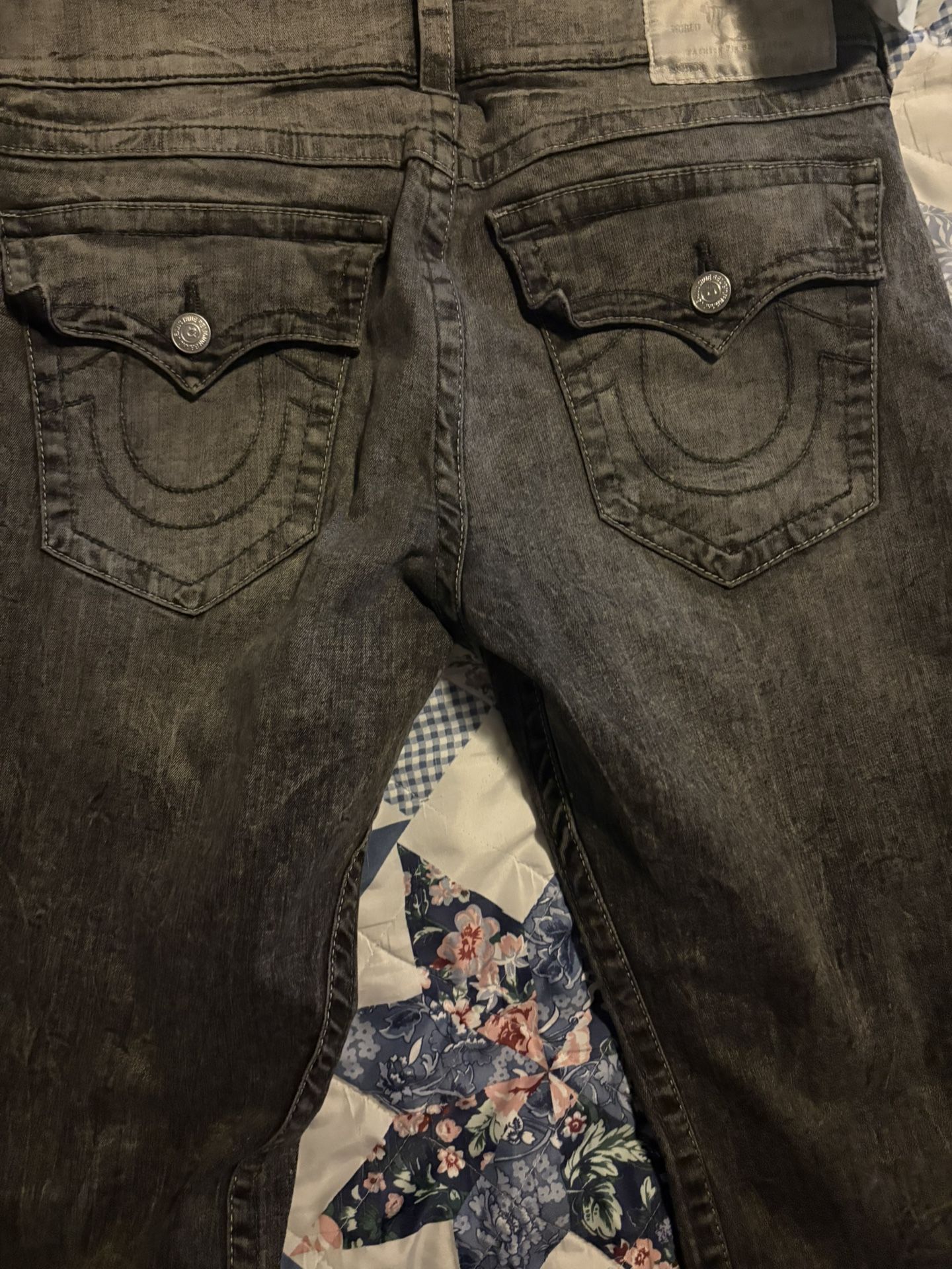True Religion Grey 34x3