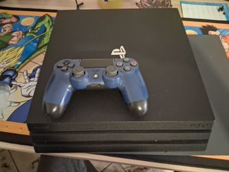 Playstation 4 pro 1T one controller with cords
