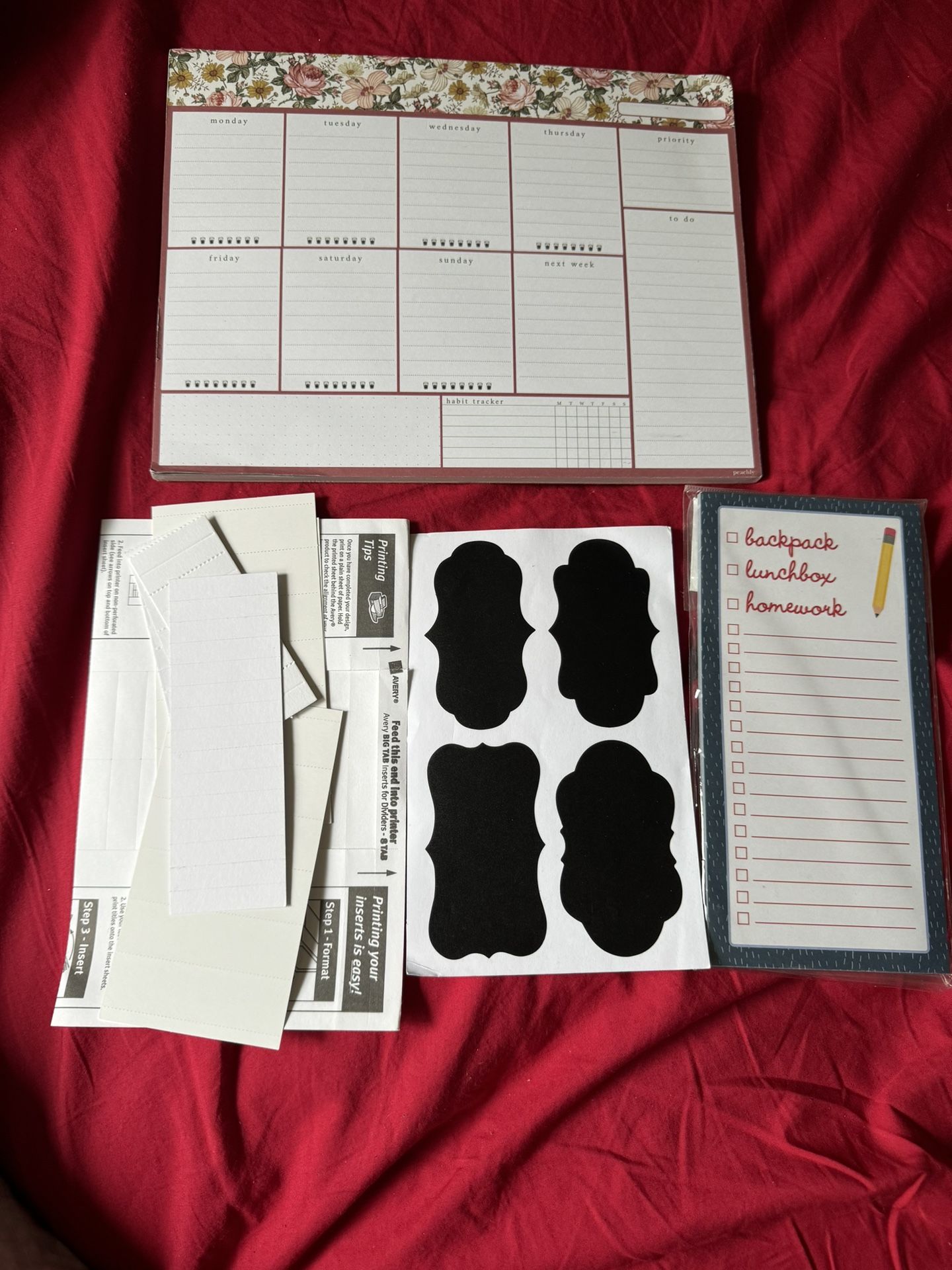 Supplies for home, school or office