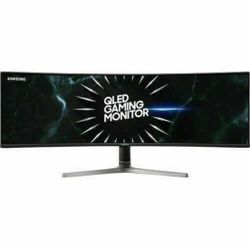 Samsung CRG9 49” Ultrawide Monitor + Desk Arm Mount – 5120x1440 – 120Hz Retail ~ $1712.00