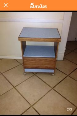Cute and small kitchen side table