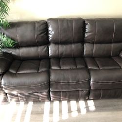 Leather Couch