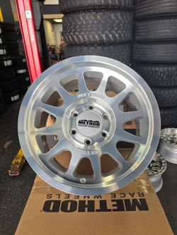 17" METHOD rims 17x8.5 +0mm  offset