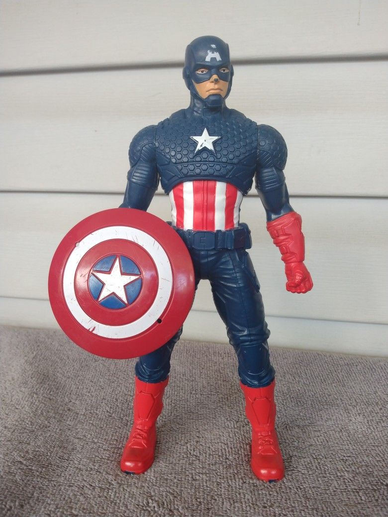 Marvel CAPTAIN AMERICA 9.5" Action Figure 2019