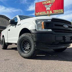 17x9 Lock Off-road Wheels And Tires 285/70/17 Nitto Ridge Grappler 