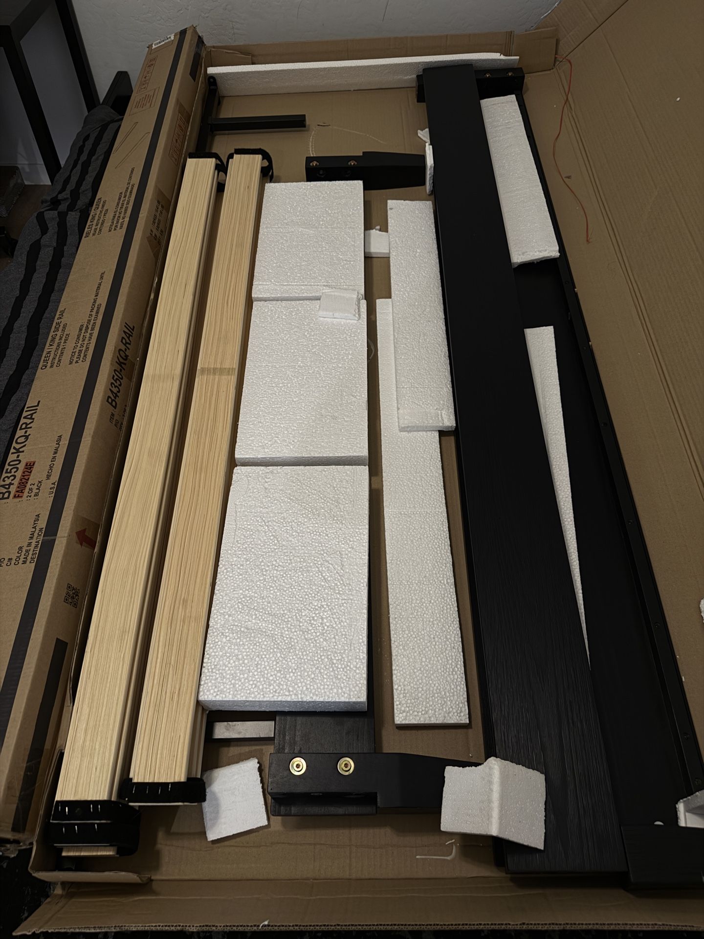 Queen Bed Frame (Black)