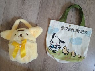 Sanrio tote bag/makeup bag