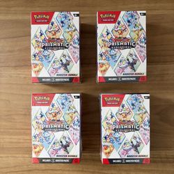 Pokémon TCG: Scarlet & Violet-Prismatic Evolutions Booster Bundle (6 Packs)