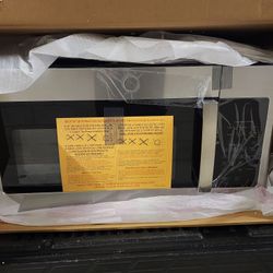 New GE® 1.6 Cu. Ft. Over-the-Range Microwave Oven still in original box