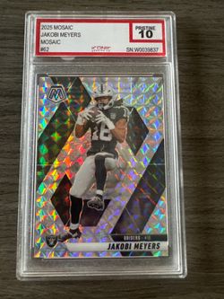 2025 Panini Mosaic Jakobi Meyers 10