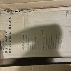 On Stage KS7350 Heavy Duty Folding Z Keyboard Stand