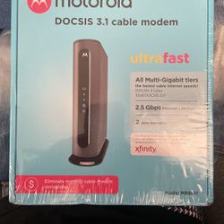 Motorola Docsis 3.1 Cable Modem Internet