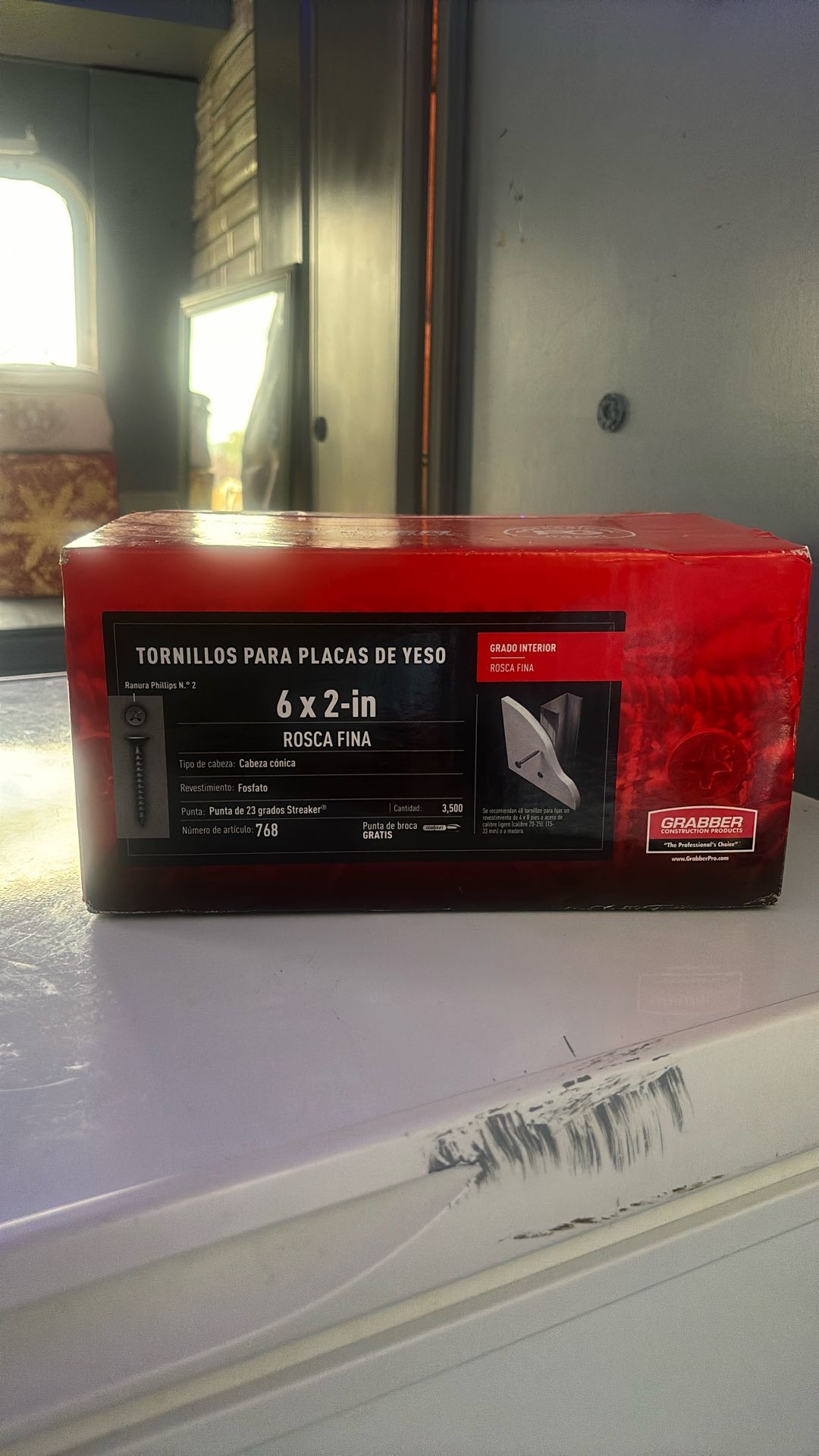 New Box Of 6x2 In Drywall Screws